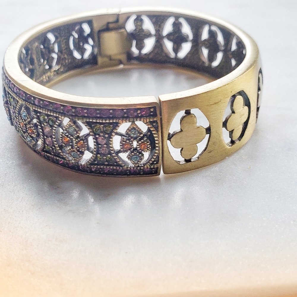 Heidi Daus Vintage Rhinestone Bracelet - Picture 10 of 16